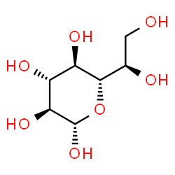 ChemSpider 2D Image | (5S)-5-(1,2-Dihydroxyethyl)-beta-L-xylopyranose | C7H14O7
