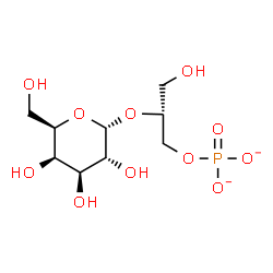 ChemSpider 2D Image | (2R)-2-(alpha-D-Galactopyranosyloxy)-3-hydroxypropyl phosphate | C9H17O11P