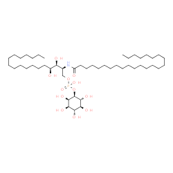ChemSpider 2D Image | Ins-1-P-Cer(t18:0/24:0) | C48H96NO12P