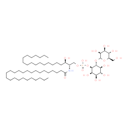 ChemSpider 2D Image | Man-1-2-Ins-1-P-Cer(d20:0/26:0) | C58H114NO16P