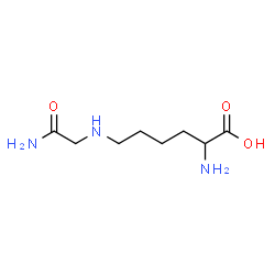 ChemSpider 2D Image | N(6)-carbamoylmethyllysine | C8H17N3O3