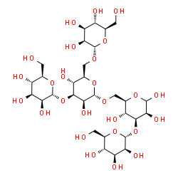 ChemSpider 2D Image | alpha-D-Manp-(1->3)-[alpha-D-Manp-(1->3)-[alpha-D-Manp-(1->6)]-alpha-D-Manp-(1->6)]-D-Manp | C30H52O26