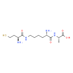 ChemSpider 2D Image | N~6~-(L-Homocysteyl)-L-lysyl-L-alanine | C13H26N4O4S