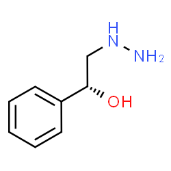 ChemSpider 2D Image | (1R)-2-Hydrazino-1-phenylethanol | C8H12N2O