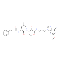 ChemSpider 2D Image | compound 4b [PMID: 20690647] | C28H38N8O6