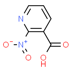 ChemSpider 2D Image | 2-Nitronicotinic acid | C6H4N2O4