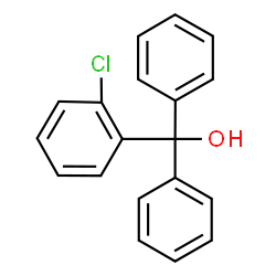 ChemSpider 2D Image | (2-Chlorophenyl)diphenylmethanol | C19H15ClO