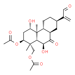 ChemSpider 2D Image | 3beta-Acetoxyeriocasin D | C24H34O8