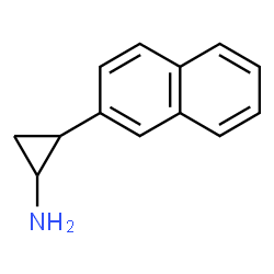 ChemSpider 2D Image | 2-(2-Naphthyl)cyclopropanamine | C13H13N