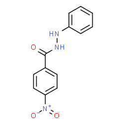 ChemSpider 2D Image | 4-Nitro-N'-phenylbenzohydrazide | C13H11N3O3