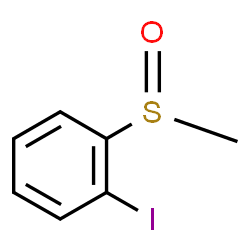 ChemSpider 2D Image | 1-Iodo-2-(methylsulfinyl)benzene | C7H7IOS