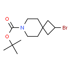 ChemSpider 2D Image | tert-butyl 2-bromo-7-azaspiro[3.5]nonane-7-carboxylate | C13H22BrNO2