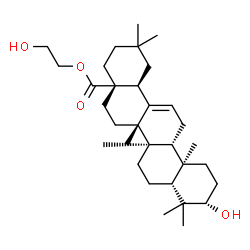ChemSpider 2D Image | 2-Hydroxyethyl oleanolate | C32H52O4