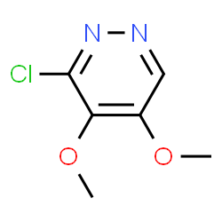ChemSpider 2D Image | 3-Chloro-4,5-dimethoxypyridazine | C6H7ClN2O2