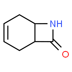 ChemSpider 2D Image | 7-Azabicyclo[4.2.0]oct-3-en-8-one | C7H9NO