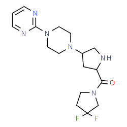 ChemSpider 2D Image | gosogliptin | C17H24F2N6O