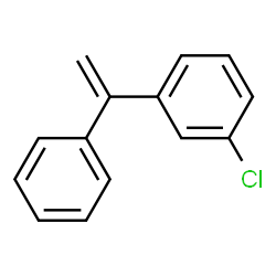 ChemSpider 2D Image | 1-Chloro-3-(1-phenylvinyl)benzene | C14H11Cl