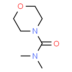 ChemSpider 2D Image | N,N-Dimethyl-4-morpholinecarboxamide | C7H14N2O2