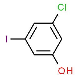 ChemSpider 2D Image | 3-Chloro-5-iodophenol | C6H4ClIO
