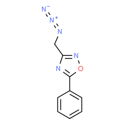 ChemSpider 2D Image | 3-(Azidomethyl)-5-phenyl-1,2,4-oxadiazole | C9H7N5O