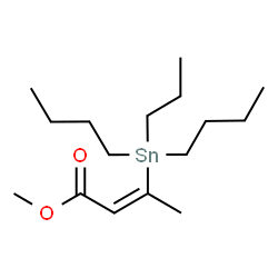 ChemSpider 2D Image | Methyl (2Z)-3-[dibutyl(propyl)stannyl]-2-butenoate | C16H32O2Sn