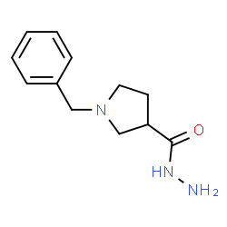 ChemSpider 2D Image | 1-Benzyl-3-pyrrolidinecarbohydrazide | C12H17N3O