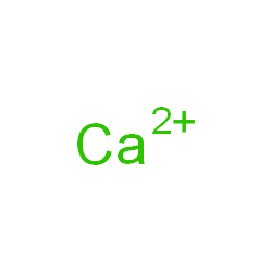 ChemSpider 2D Image | Calcium(II) ion | Ca