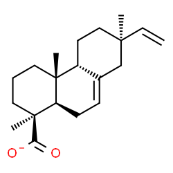 ChemSpider 2D Image | 9beta-pimara-7,15-dien-19-oate | C20H29O2