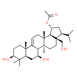 ChemSpider 2D Image | rubiarbonol G | C32H52O5