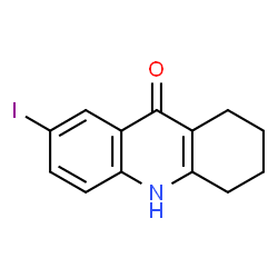 ChemSpider 2D Image | 7-Iodo-1,3,4,10-tetrahydro-9(2H)-acridinone | C13H12INO