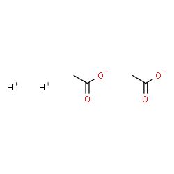 ChemSpider 2D Image | Hydrogen acetate (1:1) | C4H8O4