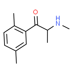 ChemSpider 2D Image | 1-(2,5-Dimethylphenyl)-2-(methylamino)-1-propanone | C12H17NO