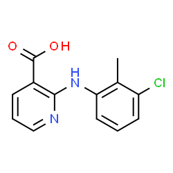 ChemSpider 2D Image | Clonixin | C13H11ClN2O2