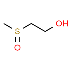 ChemSpider 2D Image | 2-(Methylsulfinyl)ethanol | C3H8O2S