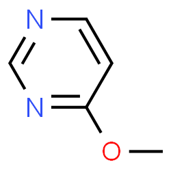 ChemSpider 2D Image | 4-Methoxypyrimidine | C5H6N2O