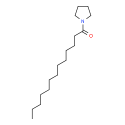 ChemSpider 2D Image | 1-(1-Pyrrolidinyl)-1-tridecanone | C17H33NO