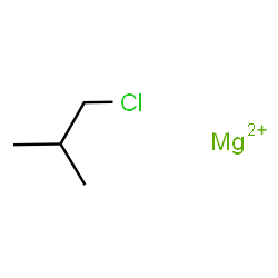 ChemSpider 2D Image | Propane, 1-chloro-2-methyl-, magnesium salt (1:1) | C4H9ClMg