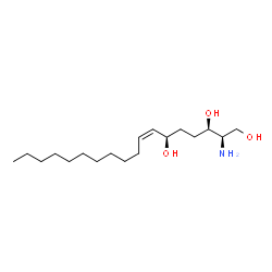 ChemSpider 2D Image | halisphingosine A | C18H37NO3