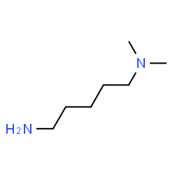 ChemSpider 2D Image | 5-(Dimethylamino)amylamine | C7H18N2