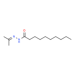 ChemSpider 2D Image | N'-Isopropylidenedecanehydrazide | C13H26N2O