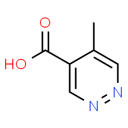 ChemSpider 2D Image | 5-Methyl-4-pyridazinecarboxylic acid | C6H6N2O2