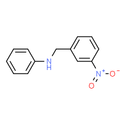 ChemSpider 2D Image | N-(3-Nitrobenzyl)aniline | C13H12N2O2