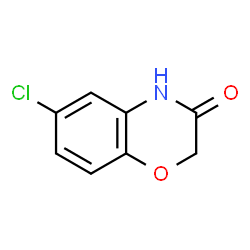 ChemSpider 2D Image | 6-CHLORO-2H-1,4-BENZOXAZIN-3(4H)-ONE | C8H6ClNO2