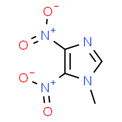 ChemSpider 2D Image | 1-METHYL-4,5-DINITROIMIDAZOLE | C4H4N4O4