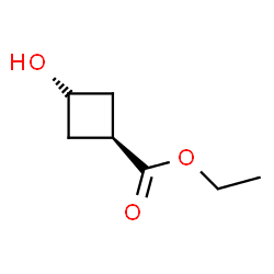ChemSpider 2D Image | Ethyl cis-3-hydroxycyclobutanecarboxylate | C7H12O3