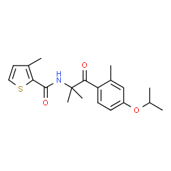 ChemSpider 2D Image | isofetamid | C20H25NO3S