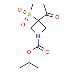 ChemSpider 2D Image | 2-Boc-8-oxo-5-thia-2-azaspiro[3.4]octane 5,5-dioxide | C11H17NO5S