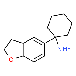 ChemSpider 2D Image | 1-(2,3-Dihydro-1-benzofuran-5-yl)cyclohexanamine | C14H19NO