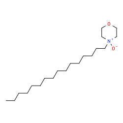 ChemSpider 2D Image | 4-Hexadecylmorpholine 4-oxide | C20H41NO2