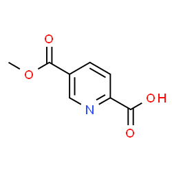 ChemSpider 2D Image | 5-(Methoxycarbonyl)picolinic acid | C8H7NO4